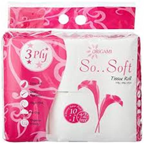ORIGAMI TISSUE ROLL (10 IN 1)